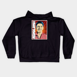 Lonnie Donegan Pop Art  Design Kids Hoodie